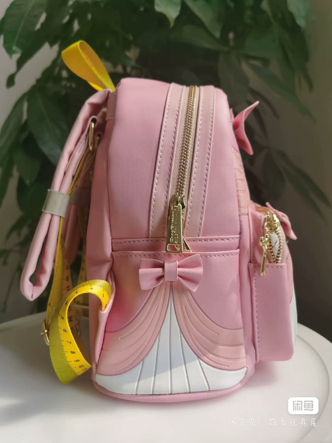 Disney Loungefly Aschenputtel 70. Jahrestag rosa Kleid Flip Bag Handtasche - Bild 3