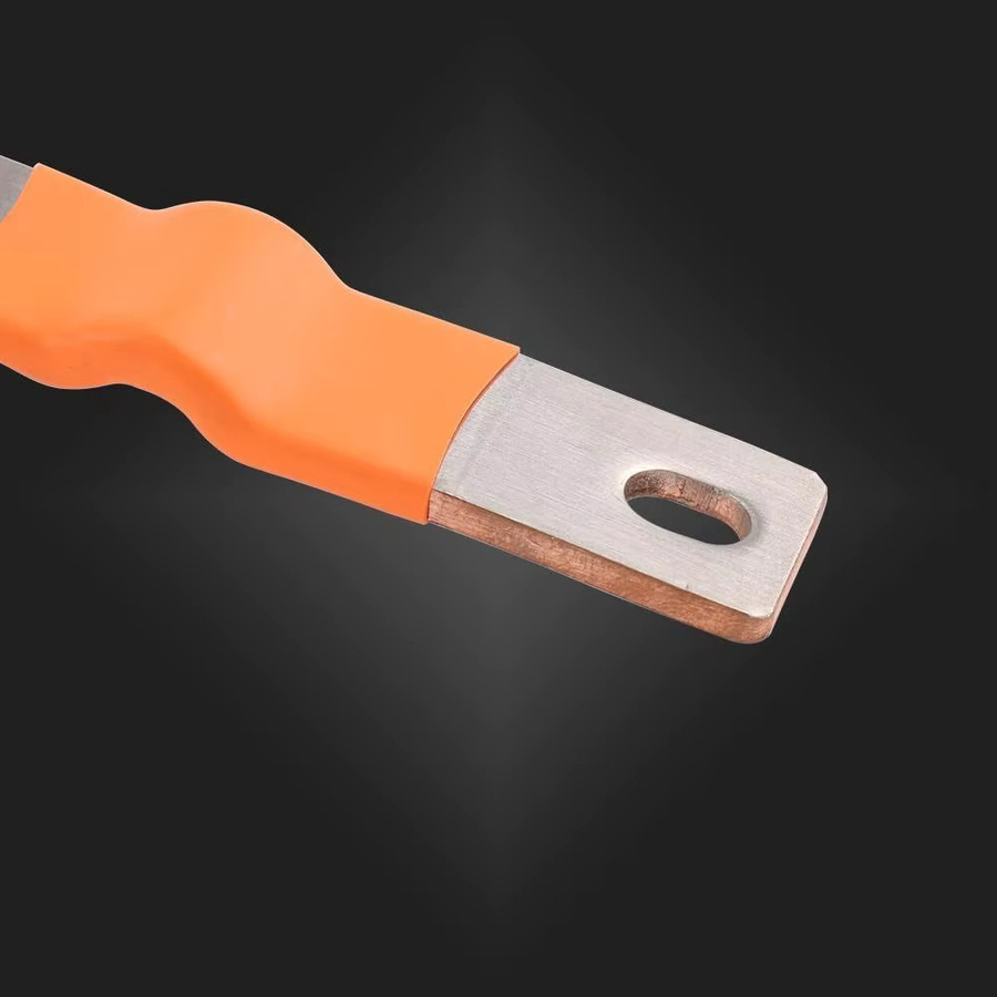 Kupfer-Batterie-Terminal-Stecker mit M6-Anschluss und 2mm-Stecker für 230Ah und 280Ah Batteriezellen in Orange - Bild 5