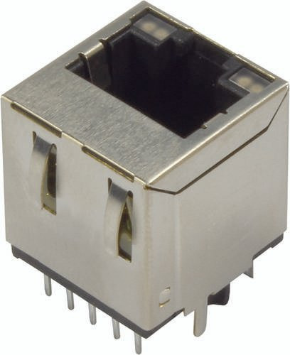 HARTING Buchse 09 45 551 1142 mit 8 Polen für Sensoren in Grün, Gelb und Silber - Bild 1