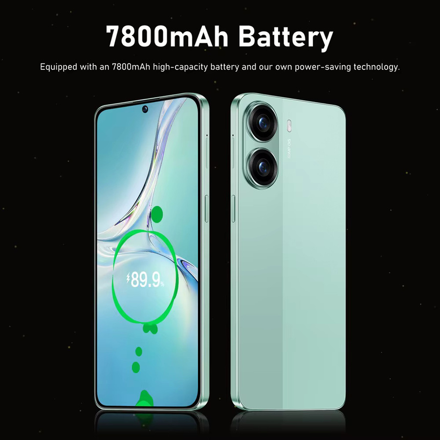 CHOTOG Smartphone X7 Pro 5G Globale Version in Gelb mit 22 GB RAM, 2 TB Speicher und 7800 mAh Akku - Bild 5