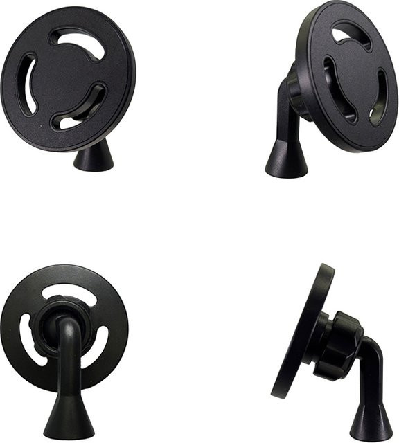 Viesrita Magnetischer Telefonhalter in Schwarz mit 1/4"-20 Stativadapter für Magsafe iPhone und Samsung - Bild 1