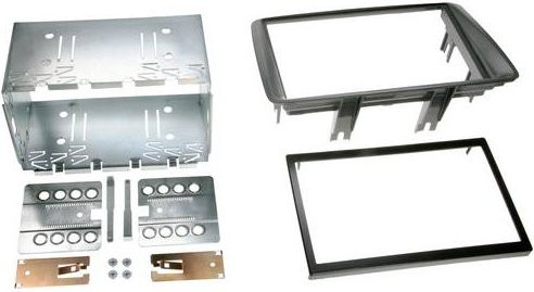 ACV 381094-12 Autoradio Einbaublende DoppelDIN für Fiat in Schwarz und Grau - Bild 1