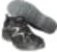 Mascot Sicherheitshalbschuh S3 mit Schnürsenkel, Größe 45, schwarz/silber - Bild 1