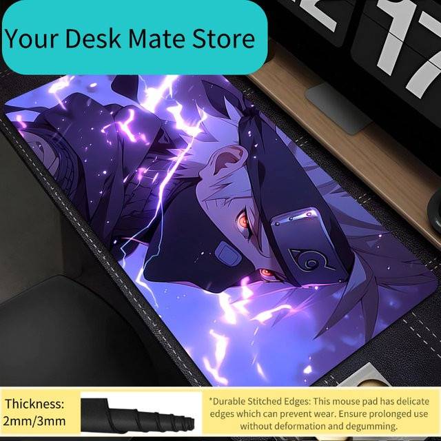 Bandai Naruto Kakashi Hatake Gaming-Mauspad in Multicolour - Bild 1