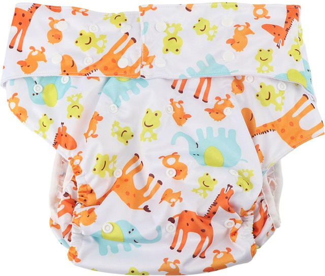 DIYelecs Waschbare Wiederverwendbare Erwachsenenwindeln, Unisex - Bild 1