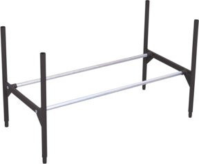 VarioFit by Cordes Etage Reifenregal aus Stahl in Anthrazitgrau RAL 7016 - Bild 1