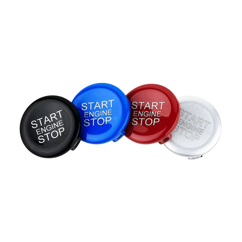 Start-Stopp-Knopf Abdeckung für Alfa Romeo Giulia und Stelvio 2017-2019, Zubehör für den Innenraum, Multicolor - Bild 4