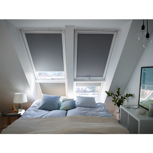 VELUX Verdunkelungsrollo DKL SK06 0705S Grau aus Polyester - Bild 3