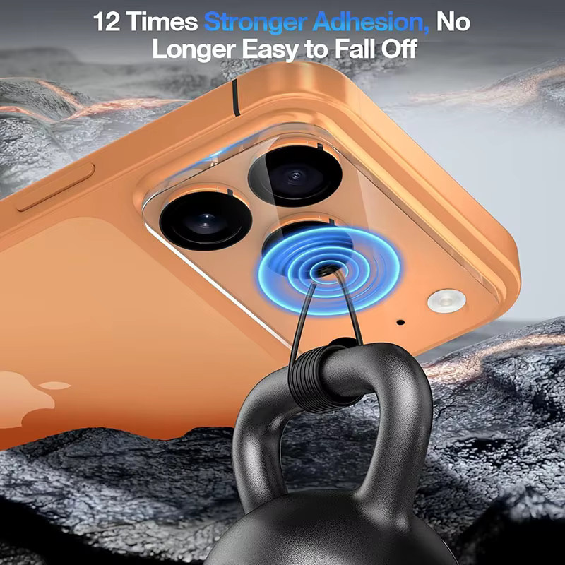 Yij Kameraobjektivschutz aus gehärtetem Glas für Apple iPhone 17 Pro Max und iPhone 17 Pro, transparent - Bild 4