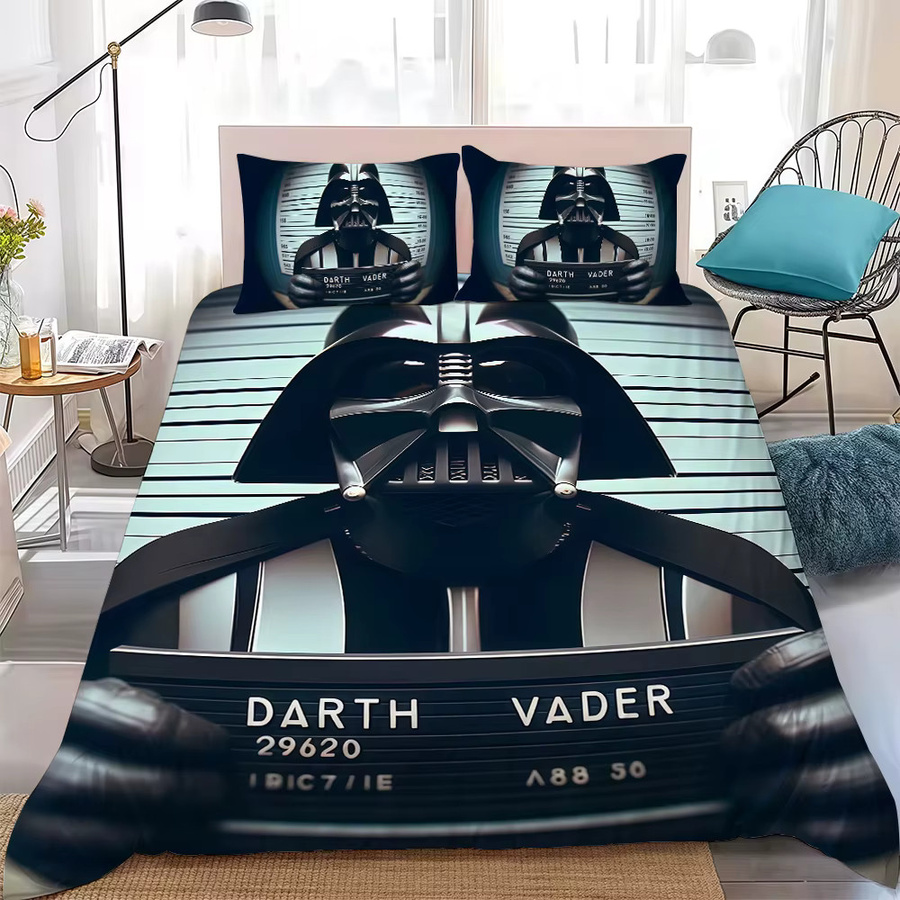 Star Wars Bettwäsche-Set aus Baumwolle, 3-teilig, Mehrfarbig, Breite: 135 cm, Länge: 200 cm - Bild 2