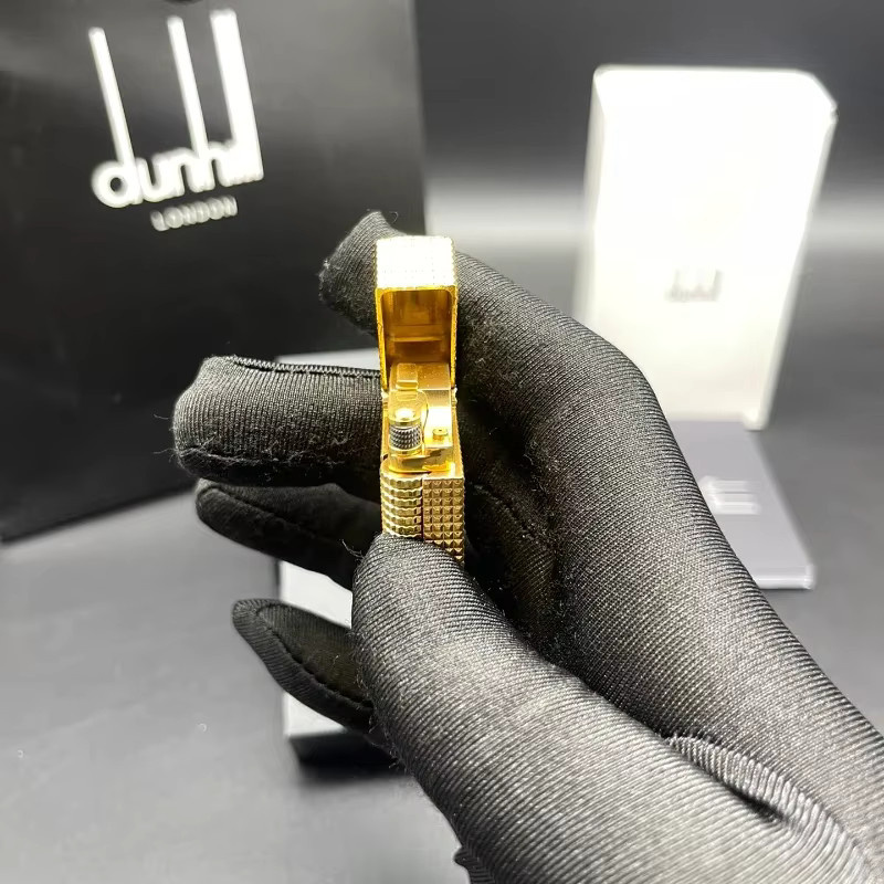 Szhyck Gasfeuerzeug aus Metall in Gold, winddichtes Butan-Feuerzeug mit hoher Flamme für den Außenbereich - Bild 2