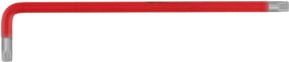 KS Tools Vielzahn Winkelstiftschlüssel XZN XL M8 in Rot aus Stahl - Bild 1