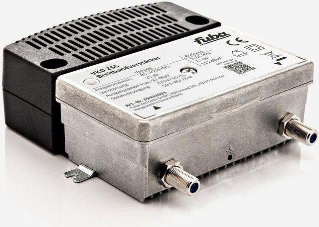 Fuba VKD 255 Breitbandverstärker in Silber - Bild 1