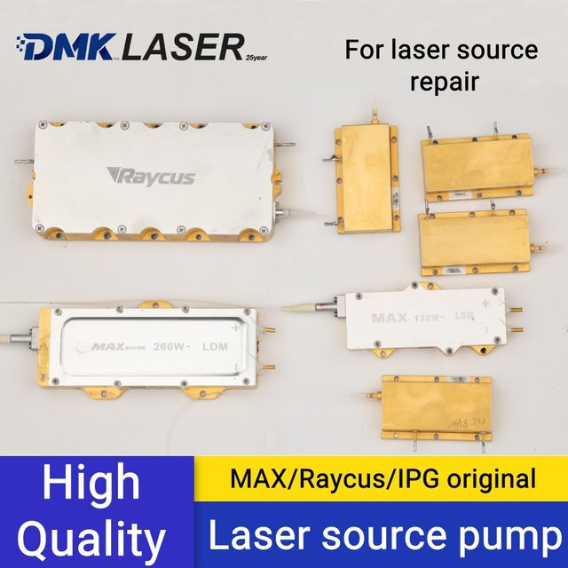DMK MAX Laser-Ersatzteile: Laser-Quelle und Diode für Raycus und IPG Laser-Generatoren in Gold - Bild 1