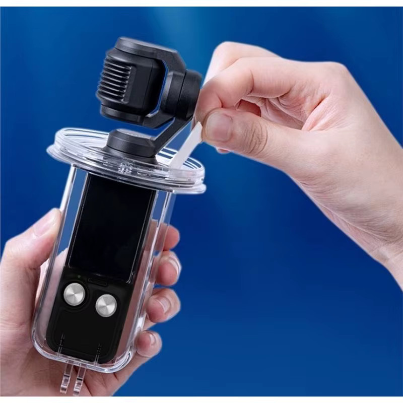 DJI B03B Schutzhülle für DJI Pocket 4, transparentes Unterwasser-Tauchgehäuse für Action-Kameras, wasserdicht bis 60m - Bild 3