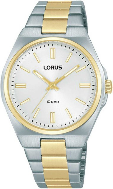 Lorus Damenuhr, Quarz, Edelstahl, Silber, 34 mm, 10 ATM - Bild 1