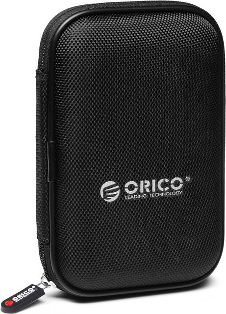 Orico PHD-25 Schutzhülle für 2,5 Zoll HDD und SSD, Schwarz - Bild 1
