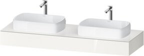 Duravit Konsole Qatego in Weiß, B/T/H: 160 x 55 x 17 cm - Bild 1