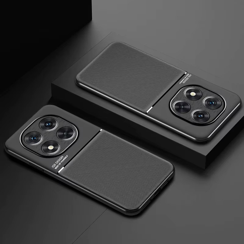 Xiaomi Handyhülle mit magnetischer Autohalterung und Fallschutz für Redmi Note 14 Pro 14 Pro+ 5G 15 15 Pro 15 Pro+ in Schwarz - Bild 1