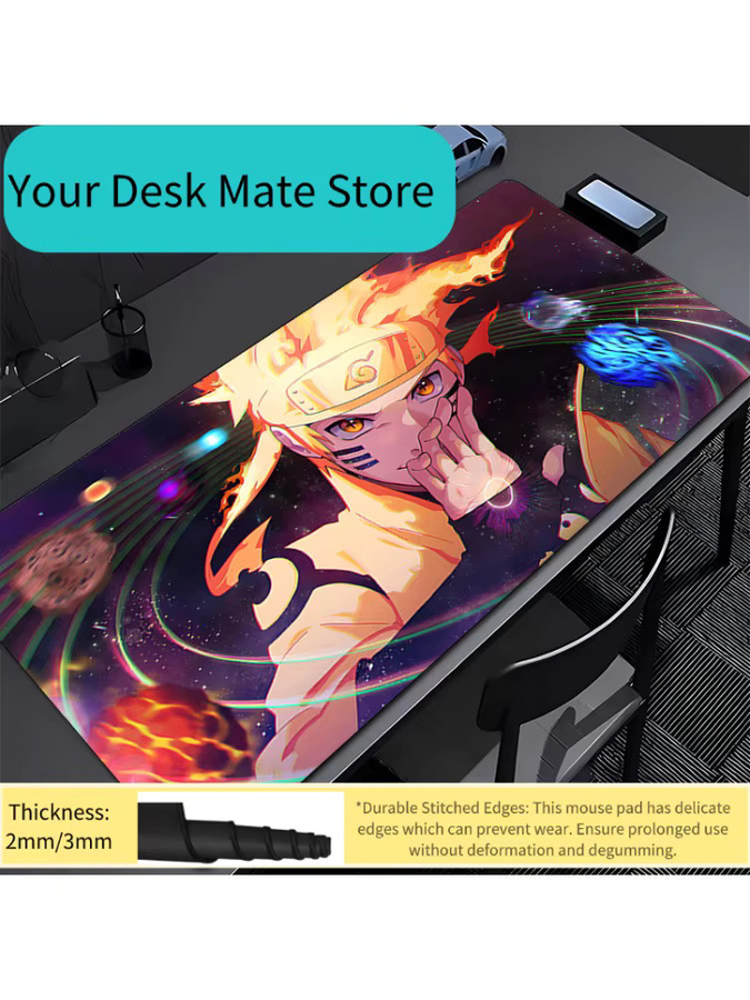 Bandai Mauspad Naruto Uzumaki Multicolor aus Gummi für PC und Laptop - Bild 2