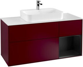 V&B Waschtischunterschrank Finion in Weiß lackiert, Breite: 120 cm, Tiefe: 50,1 cm, Höhe: 50,1 cm - Bild 1