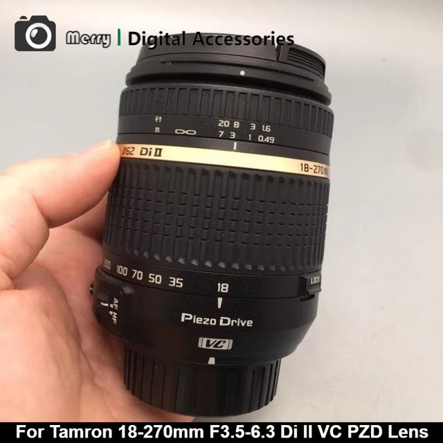 Tamron 18-270mm F/3.5-6.3 Di II VC PZD B008 Standard-Zoomobjektiv für APS-C in Schwarz - Bild 1