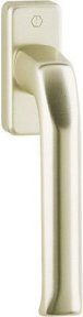 HOPPE DK-Fenstergriff London 013/U34 mit eckiger Rosette VK7x35,F2 in Silber eloxiert - Bild 1