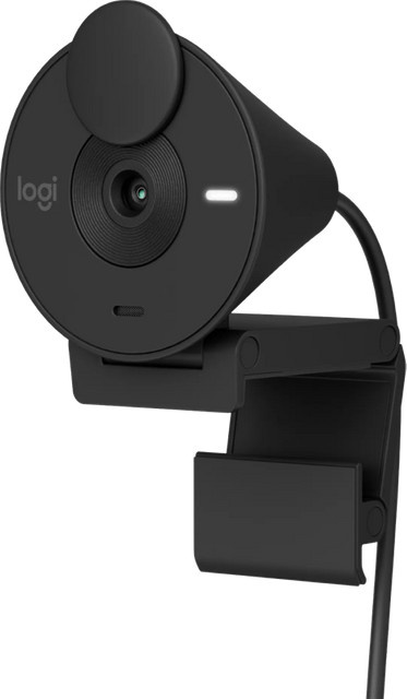 Logitech Brio 300 Full HD Webcam Schwarz mit USB-C Anschluss - Bild 1