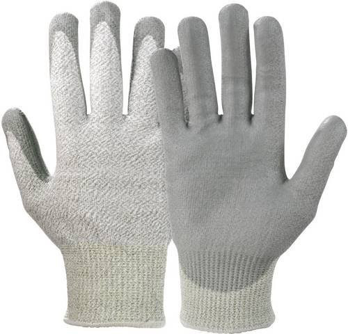 KCL Waredex Work 550 Schnittschutzhandschuhe aus Polyurethan in Beige/Grau, Größe 9, CAT II nach EN 388 - Bild 1