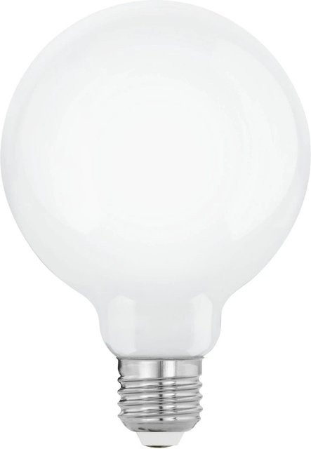 Eglo LED Leuchtmittel E27 Globeform in Weiß, 7,5 W, warmweiß, dimmbar - Bild 1