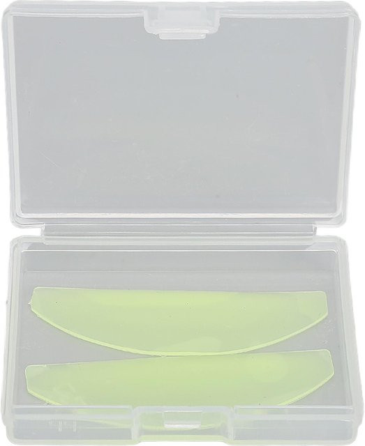 Koogeelife Dauerwimpernzange, Ultradünn, Weiches Silikon, Weiß - Bild 1