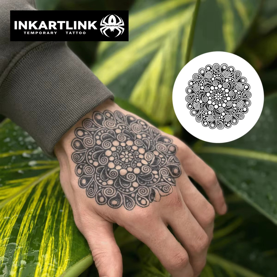 INKARTLINK Temporäre Tätowierung, wasserfest, semi-permanent, bis 15 Tage - Bild 2