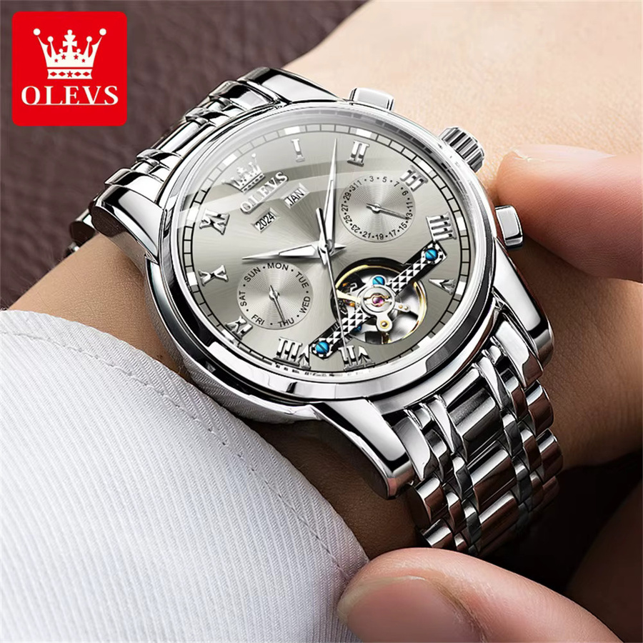 OLEVS Armbanduhr, Automatik, Herren - Bild 4