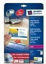Avery Zweckform Bedruckbare Visitenkarten Weiß 250 Stück 85 x 54 mm 220 g/m2 - Bild 2