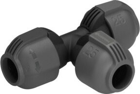GARDENA Sprinklersystem T-Stück mit 25 mm Quick & Easy-Schnellverbindungstechnik - Bild 1