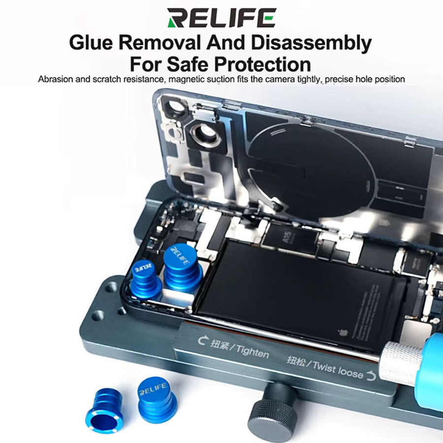 RELIFE RL-099 Magnetischer Objektivschutz mit Diamantabdeckung und Anti-Fingerabdruck-Beschichtung in Blau - Bild 3