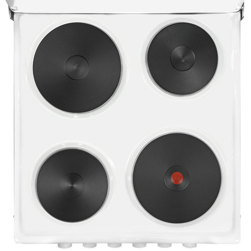Exquisit Elektro-Standherd EH 10.3 F2 mit Kochfeld in Weiß, 51 l Backofenvolumen - Bild 4