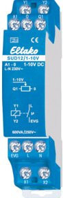 Eltako Steuergerät SUD12/1-10V für Universal-Dimmschalter, Hutschienen-Dimmer für Leuchtstoff- und Halogenlampen - Bild 1