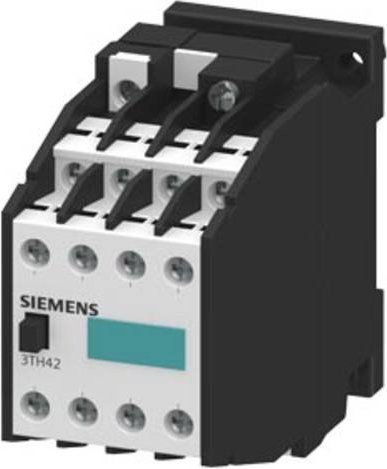 Siemens Hilfsschütz 3TH4244-0AP2 in Schwarz - Bild 1