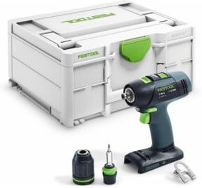 Festool Akku-Bohrschrauber T 18+3-Basic in Grau - Bild 1