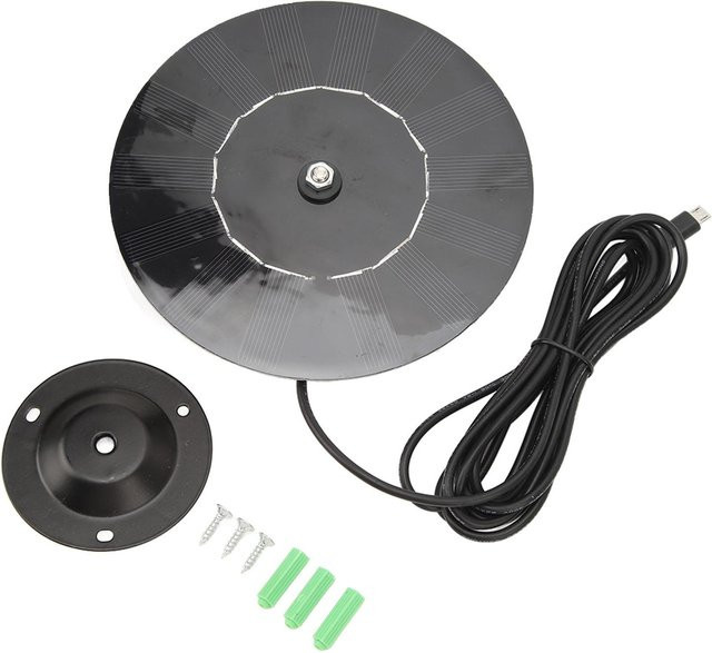 Fishine Mono Solarmodul hocheffizientes Solarpaneel mit Halterung und 3 Meter Ladekabel in Grau für dein Wohnmobil und Outdoor-Einsätze - Bild 1
