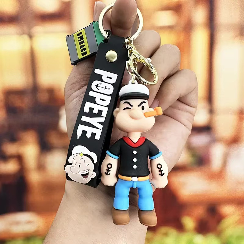 Popeye Schlüsselanhänger, Anime Figur, Zubehör - Bild 6