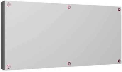 Rittal KX Installations-Gehäuse Wand-Gehäuse aus Stahlblech in Lichtgrau B/H/T: 80 x 40 x 12 cm - Bild 1