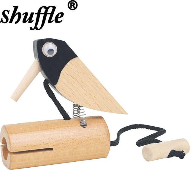 Orff Birdsong Vögel Sound Zylinder, Musikinstrument, Holz - Bild 1
