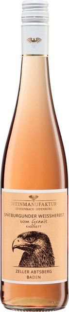 Weinmanufaktur Gengenbach-Offenburg eG Roséwein Pinot Noir, Baden, 2025, halbsüß, 0,75 l - Bild 1