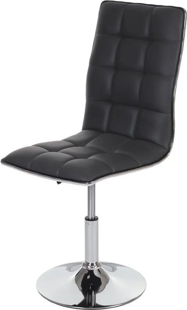 2er-Set MCW Esszimmerstühle C41 in Grau aus Kunstleder, höhenverstellbar und drehbar - Bild 2