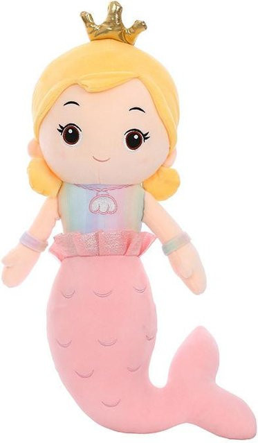Yiran Health & Beauty Krone Meerjungfrau Plüschtier, Prinzessin, 30cm - Bild 1