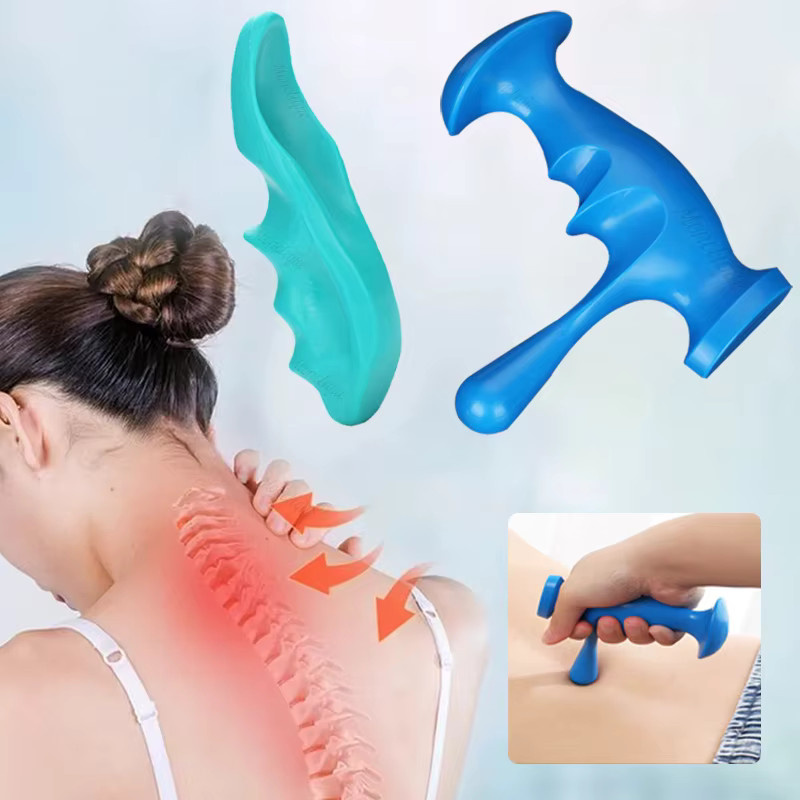monclique Rückenmassagegerät, manuelle Daumen- und Fingerdruckpresse, Unisex - Bild 4