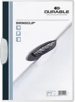 DURABLE Klemmmappe SWINGCLIP A4 aus Kunststoff in Transparent und Weiß - Bild 1