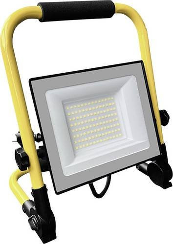V-TAC LED Baustrahler VT-44049 in Weiß mit 50W und neutralweißem Licht, IP65 wetterfest aus Aluminium - Bild 1
